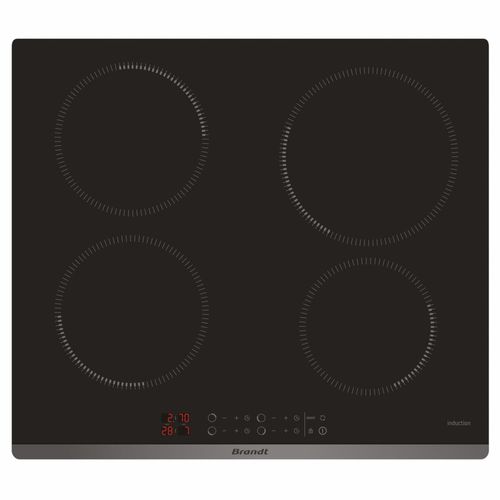 Cooktop de indução - BPI6420B - Brandt - 4 bocas / de embutir / com painel touch