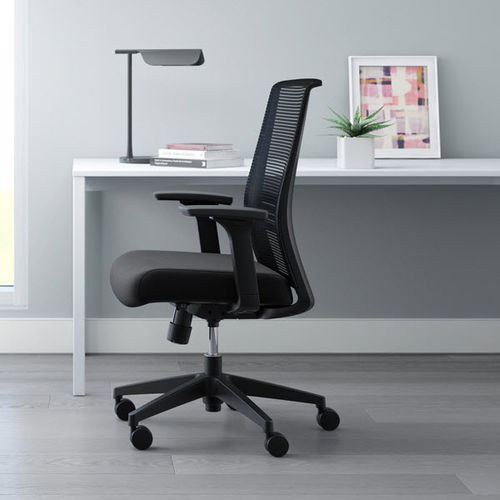Cadeira de escritório moderna - JOYA™ - KIMBALL Office - para ambiente interno / em tecido / em alumínio polido