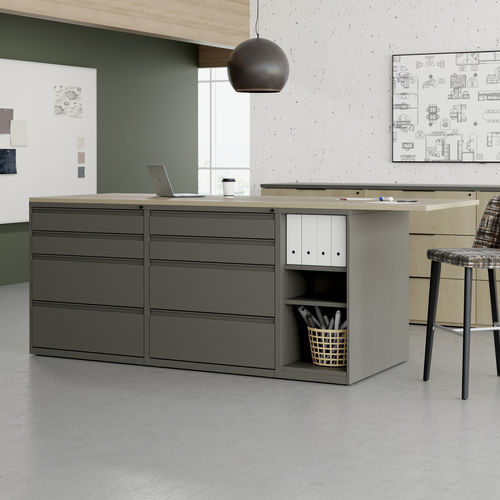 Mesa executiva - FOOTPRINT® - KIMBALL Office - de piso / de 2 lugares / contemporânea