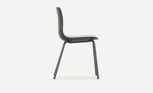 Cadeira para interlocutor contemporânea - QUINCY - allermuir - para ambiente interno / em madeira de lei / metálica