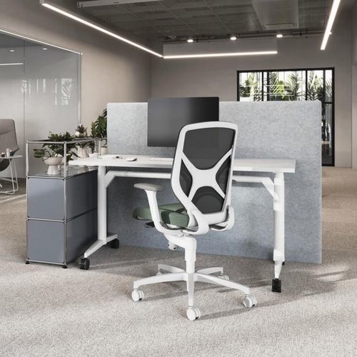 Cadeira de escritório contemporânea - 184 IN - Wilkhahn - para ambiente interno / em tela / com base em alumínio fundido