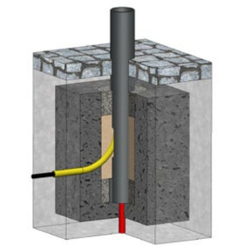 Poste de iluminação - 99.21000.1V series - Hess GmbH Licht + Form - em aço galvanizado