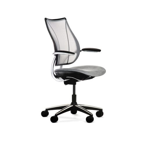 Poltronas de escritório contemporânea - LIBERTY - Humanscale - em tela / em couro / estofada