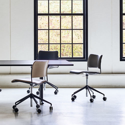 Cadeira de escritório contemporânea - DPESSBAB1IBL - HOWE - para ambiente interno / em material plástico / de resina