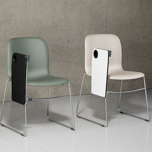 Cadeira de conferência contemporânea - EPARBB1QCSN - HOWE - para ambiente interno / em material plástico / com base em metal cromado