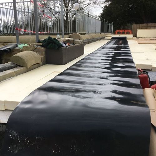 Barreira antirraízes em polietileno de alta densidade (PEHD) - NewSeal 409 - Newton Waterproofing Systems - para telhado verde / em rolo
