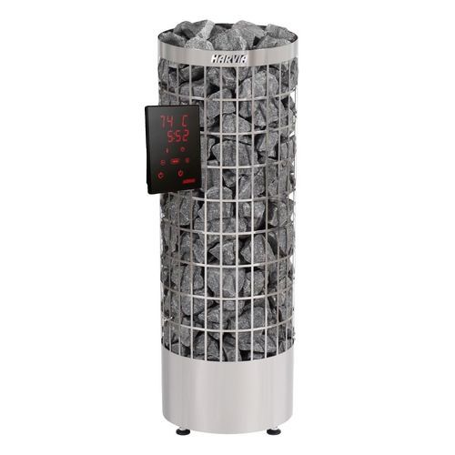 Forno para sauna seca elétrico - CILINDRO - HARVIA - 5 kW–10 kW / 10 kW–20 kW / de piso