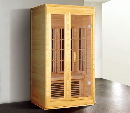 Sauna de infravermelho - CLASSICAL : FRB-023LEC - Sauna King - da linha residencial / em madeira
