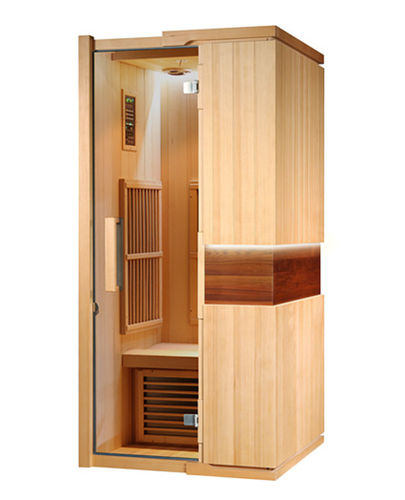 Sauna de infravermelho - FRB-1C6 - Sauna King - da linha residencial / em madeira