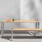 conjunto de mesa e bancos designPARKER MIZETTO AB
