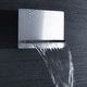 cabeça de chuveiro de parede / retangular / em cascata