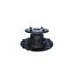 pedestal para piso elevado em polipropileno / autonivelante / antiderrapante / autorregulável
