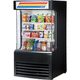vitrina refrigerada de estante / vertical / para loja / em aço inoxidável