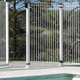 barreira de proteção / fixa / em aço termolacado / para piscina