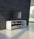 rack de TV contemporâneo / hi-fi / em madeira / branco