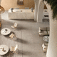placas de revestimento em grés porcelanato / fosca / para ambiente interno / para ambiente externo