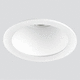 downlight de embutir / de LED / redondo / IP44