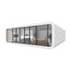 microcasa pré-fabricada / modular / contemporânea / em madeira