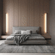 arandela contemporânea / para ambiente interno / em alumínio / linear