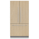 refrigerador combinado French Door / da linha residencial / de embutir / Inverse (freezer em baixo)