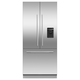 refrigerador combinado French Door / da linha residencial / de embutir / Inverse (freezer em baixo)