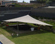 toldo-vela impermeável / resistente a UV / da linha comercial / triangular