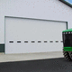 portão seccionado para garagem / em aço / em poliestireno / automático