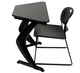 conjunto de mesa e cadeiras contemporâneo / para ambiente interno / da linha comercial / para escola