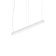 luminária técnica pendente / de LED / retangular / IP40