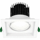 spot de embutir / de LED / quadrado / da linha comercial