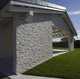 revestimento de parede em pedra natural / para ambiente interno / para ambiente externo / contemporâneo