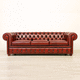 sofá Chesterfield / em veludo / em tecido acrílico / em Stamskin®
