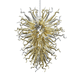 lustre contemporâneo / em vidro soprado / em vidro de Murano / para 12 lâmpadas