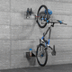 bicicletário de parede / vertical / para garagem / para área interna