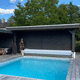 pool house em madeira / da linha residencial