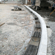 calha de escoamento com grelha / em concreto de resina / grelha de aço galvanizado / grelha em ferro fundido
