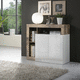 buffet aparador contemporâneo / em madeira / com prateleiras / com portas de abrir