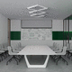 luminária técnica saliente / de LED / linear / flexível