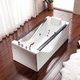 spa acima do piso / retangular / de 2 lugares / em acrílico