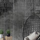 papel de parede contemporâneo / monocromático / com motivos impressos / com texto