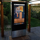 totem de sinalização / publicitário / digital / eletrônico