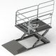plataforma elevadora para armazém / para canteiro de obras / para uso industrial / para ambiente interno