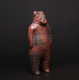 escultura em cerâmica / de piso / vermelha / animal