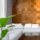 painel decorativo em carvalho / em compensado / em nogueira americana / em nogueira