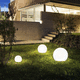 luminária de chão sem pé / em material plástico / contemporânea / sem fio