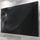painel decorativo em compensado / de parede / 3D / com relevo