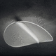 plafon contemporâneo / oval / em PMMA / de LED