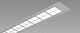 luminária técnica saliente / de embutir no teto / de LED / linear