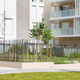 cerca com barras / residencial / para ambientes profissionais / em aço galvanizado