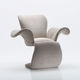 poltrona de design original / em couro / em tecido / contract